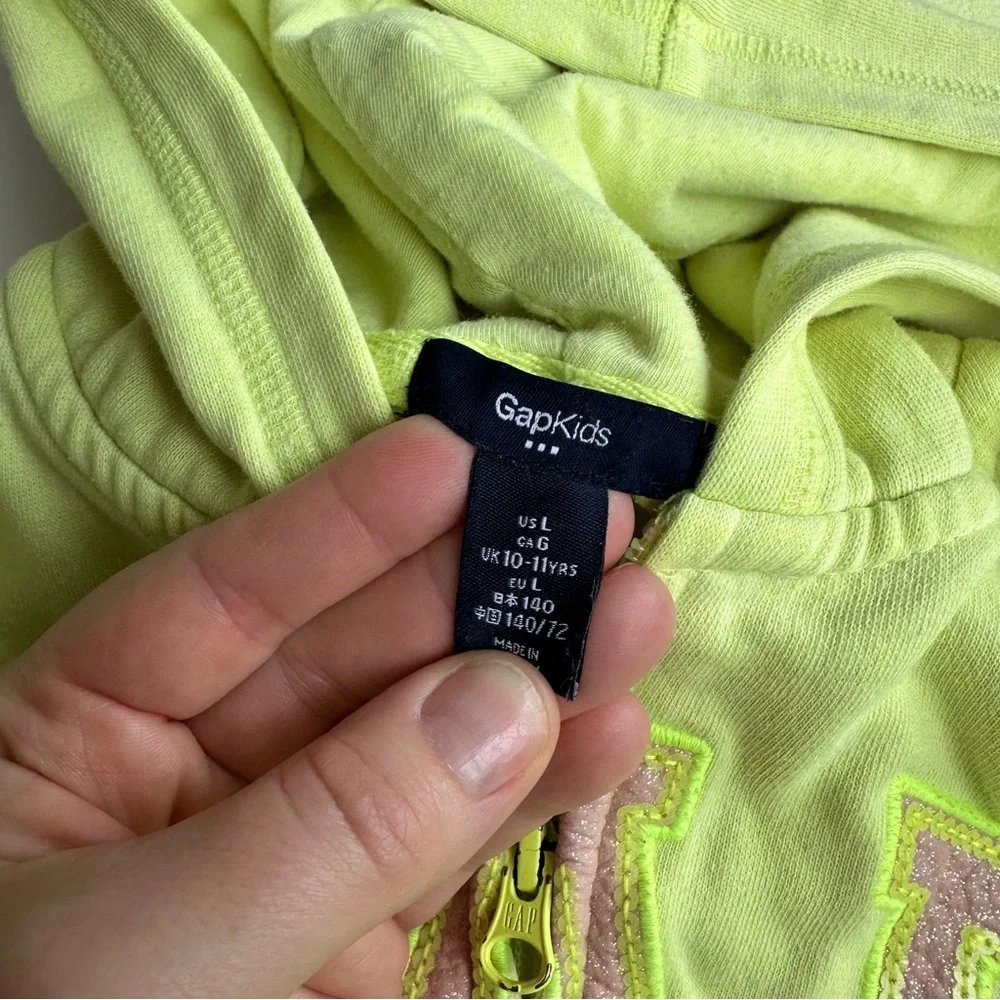 Gap Zip Front Hoodie